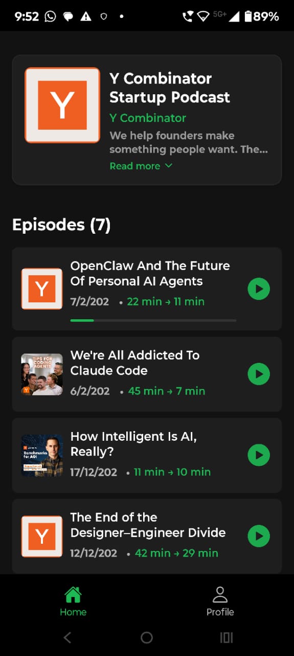 podessence podcast detail